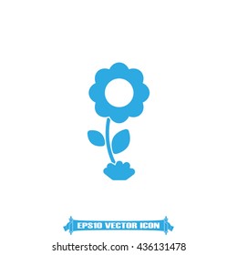 Flower icon vector illustration eps10