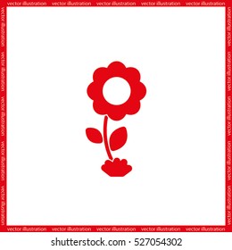 Flower icon vector illustration eps10