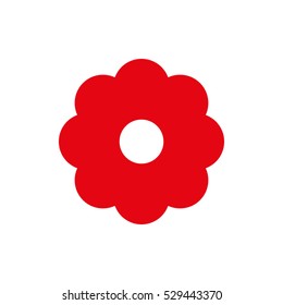 flower, icon, vector illustration, eps10,