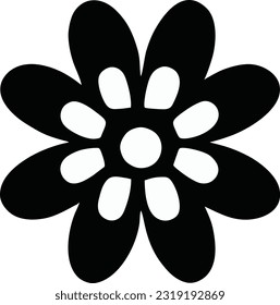 Flower icon vector, illustration logo in trendy style, Vector illustration 28