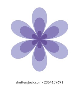diseño de imagen de vector de icono de flor