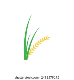 Diseño de logotipo de Ilustración vectorial de icono de flor