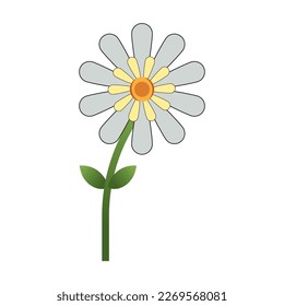 flower icon vector illustration template design