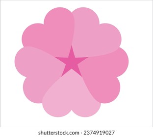 Flower icon vector illustrator floral rose cactus on white background 
