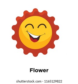 Flower icon vector isolated on white background, Flower transparent sign , family symbols