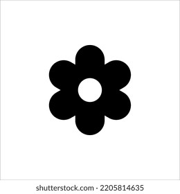Flower icon., Flower icon vector isolated on white background. Flower icon illustration.