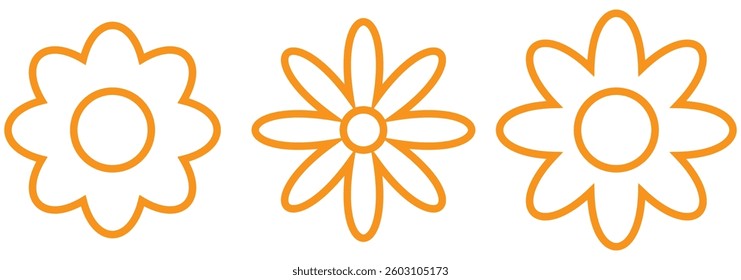 Flower icon vector isolated on white background. flower vector. flower symbols