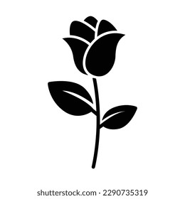 Flower icon vector on trendy design