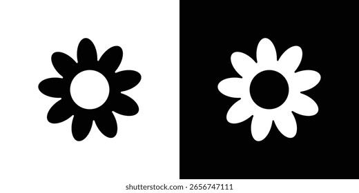 Gráficos escalables con Vector de iconos de flores