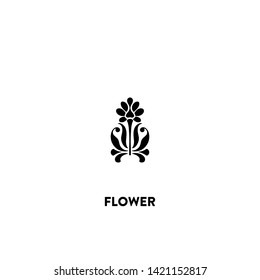 flower icon vector. flower sign on white background. flower icon for web and app