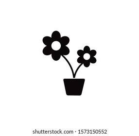 Flower icon vector simple sign illustration