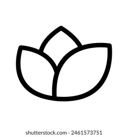 Flower Icon Vector Symbol Design Illustration