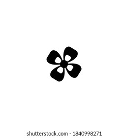 flower icon vector symbol illustration