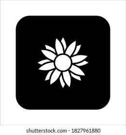 Icono de flor plantilla de diseño de moda vectorial sobre el fondo blanco eps 10