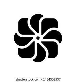 Flower icon., Flower icon vector, in trendy flat style isolated on white background. Flower icon image, Flower icon illustration