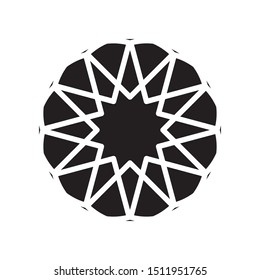 Flower icon., Flower icon vector, in trendy flat style isolated on white background. Flower icon image, Flower icon illustration. coloring book