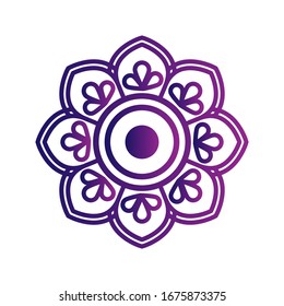 Flower icon., Flower icon vector, in trendy flat style isolated on white background. 