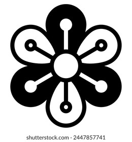 Flower Icon for web, app, infographic, etc