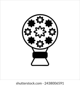 flower  icon with white background vector