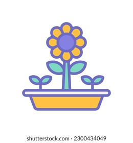 icono de flor para tu diseño de sitio web, logotipo, aplicación, interfaz de usuario.