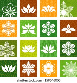 Flower icons