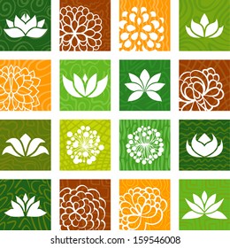 Flower icons