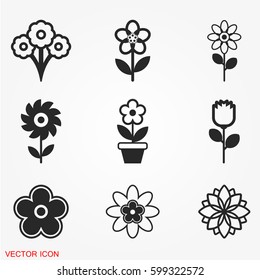 Flower icons