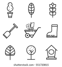 Flower Icons for Pattern colour, illustration design EPS10