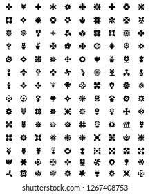 Flower Icons Set 