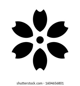 Flower icons in a trendy flat style isolated on a white background. Spring symbol for your website design, logo, application, UI. Vector illustration eps 10