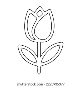 Flower icons vector collection, illustration logo template in trendy style. Suitable for many purposes. Spring symbol for your web site design, logo, app, UI. Vector illustration, EPS10.