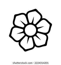 Flower icons vector collection, illustration logo template in trendy style. Suitable for many purposes. Spring symbol for your web site design, logo, app, UI. Vector illustration, EPS10.