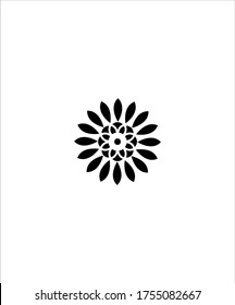 icono de flor,mejor icono plano del vector.