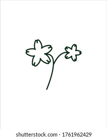 flower icon,vector best line icon.