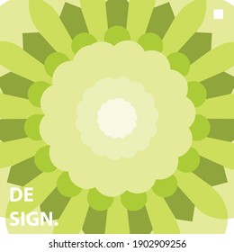 flower illustration design as a pretty background
