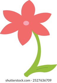 Flower illustration, hand-drawn flowers, Colorful Flowers