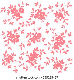 Flower illustration object