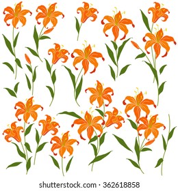 Flower illustration object