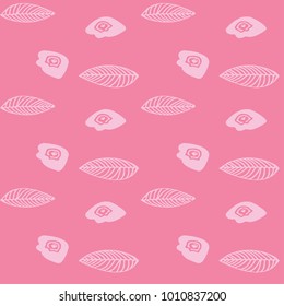 Flower illustration pattern