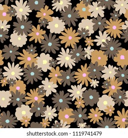 Flower illustration pattern.

