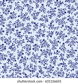 Flower illustration pattern