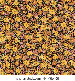 Flower illustration pattern