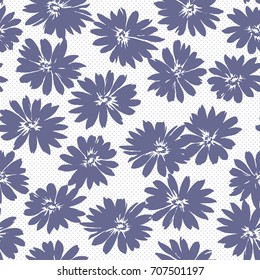 Flower illustration pattern