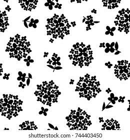 Flower illustration pattern