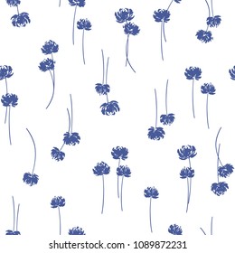 Flower illustration pattern,
I designed a flower,
This painting continues repeatedly seamlessly,
