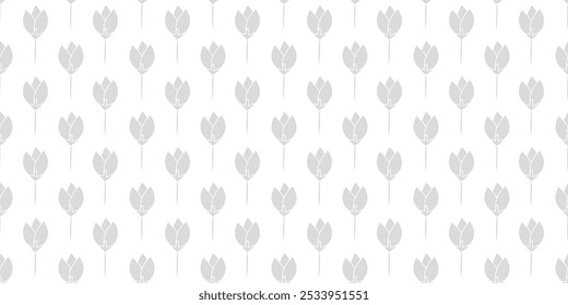 Flower illustration pattern. Flower seamless pattern background. Flower background. Floral decoration background. silhouette flower background.