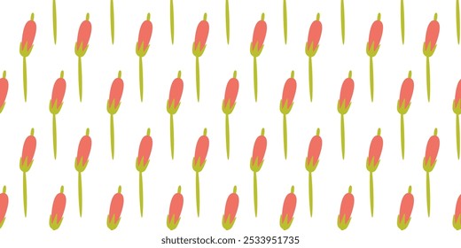 Flower illustration pattern. Flower seamless pattern background. Flower background. Floral decoration background. silhouette flower background.