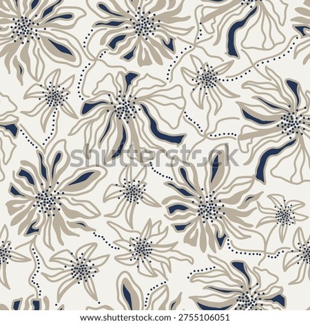 Flower illustration vector clip art 584