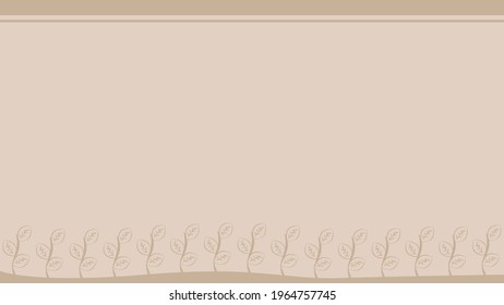 Flower illustration vector. Frame illustration background. Good for presentation background