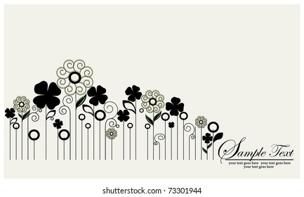 flower illustration,vector design